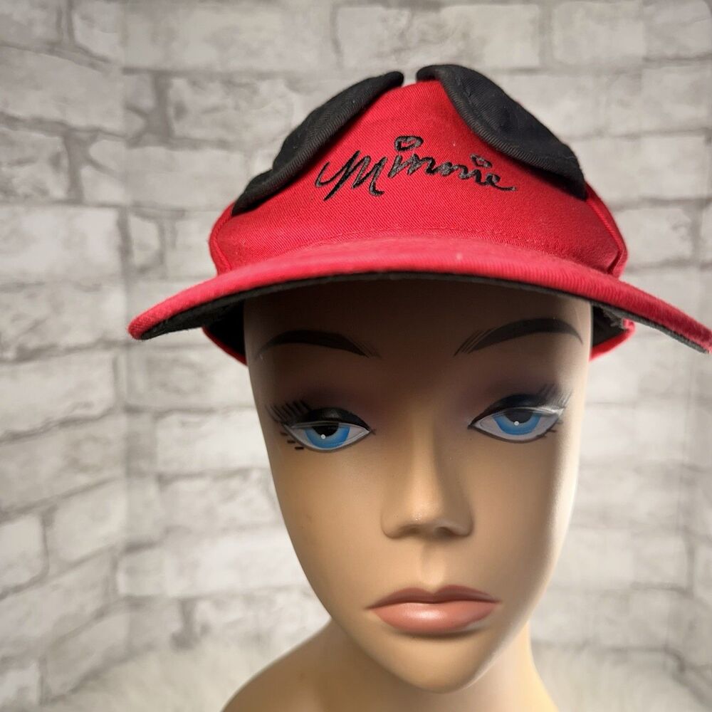 Minnie Mouse Hat Cap Ears Official Disney Parks Snapback